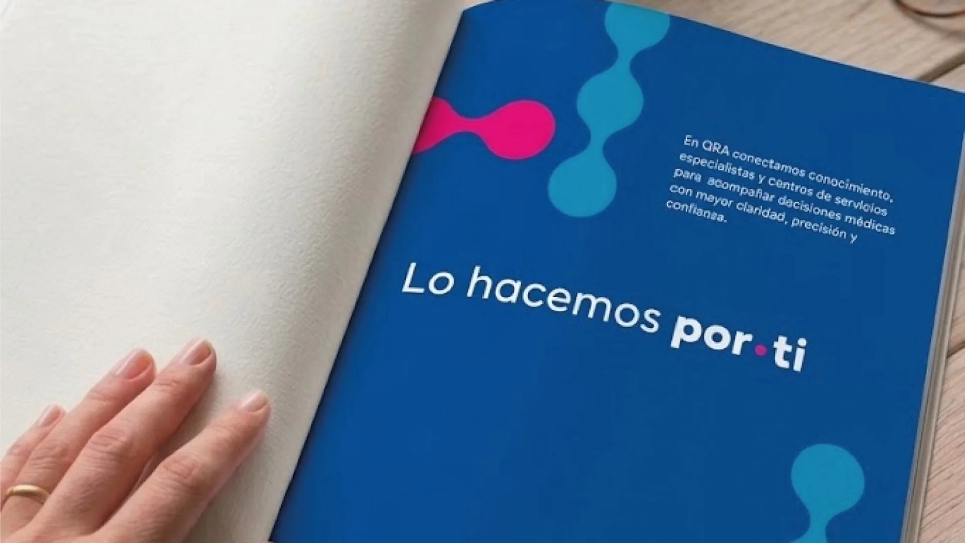 Revista Q·RA abierta en la página «Lo hacemos por·ti»
